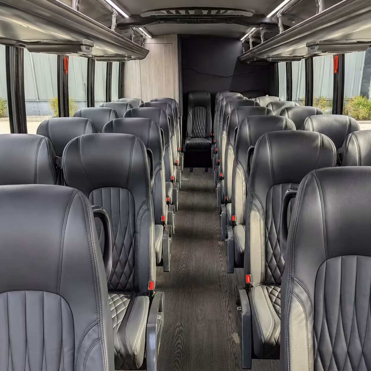 35 passenger minibus interior