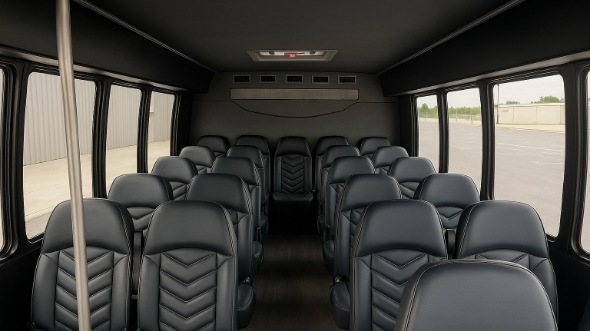 concord 35 passenger minibus inside