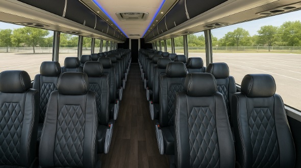 concord 54 passenger charter bus rental